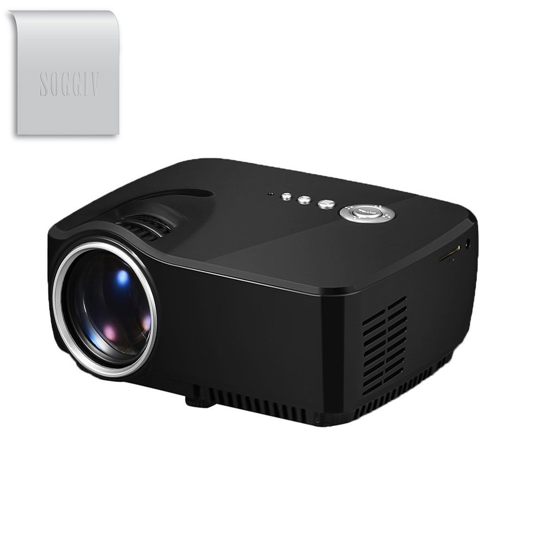 projector soggiv gp70 led1200lumens 150inch 1080p hd hdmiusbsdavvga £30